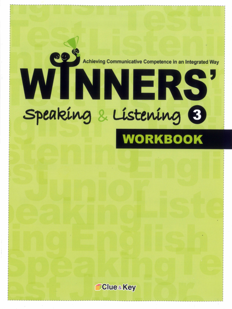Winners Speaking & Listening 3 Workbook ច្បាស់ | PDF