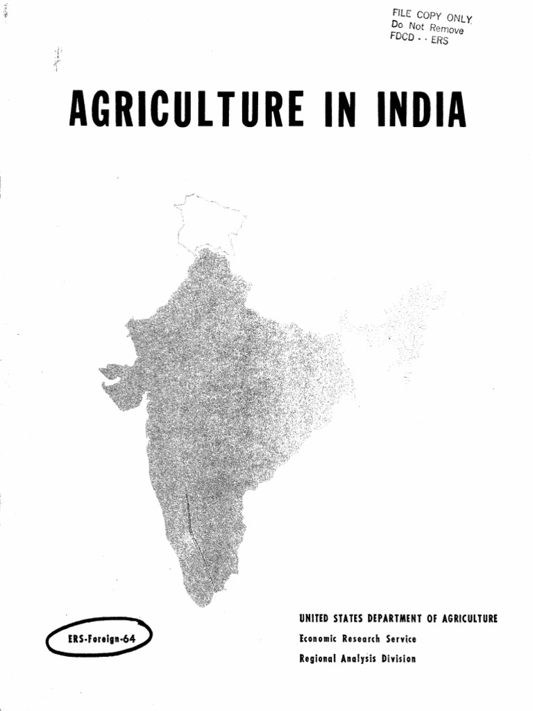 Agricultural Development in Colonial India | PDF | Agriculture | Farms