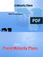 Fixed Maturity Plans