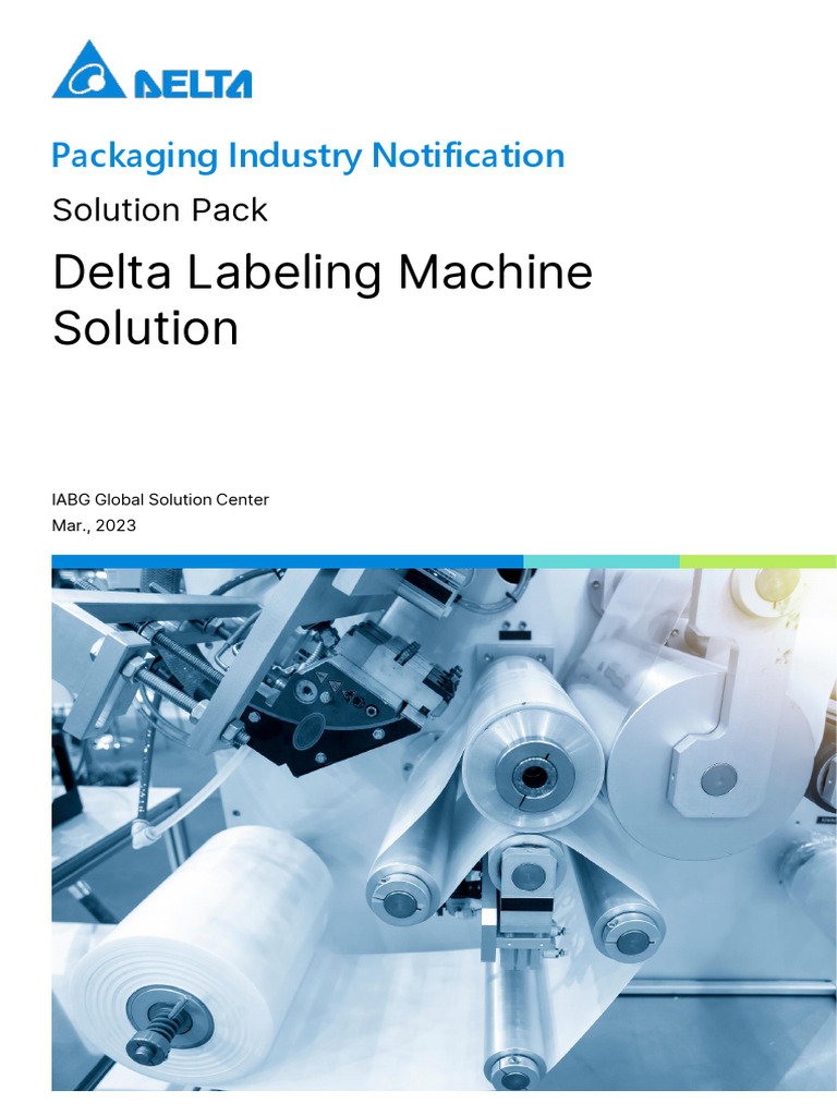 Delta 4-Head Labeling Machine Solution | PDF