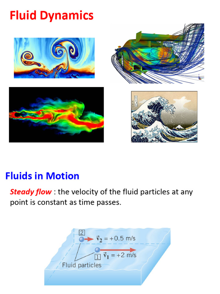 Fluid Kinematics and Flow Dynamics | PDF | Fluid Dynamics | Flow ...