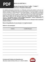 Mensagem à Assembleia da República