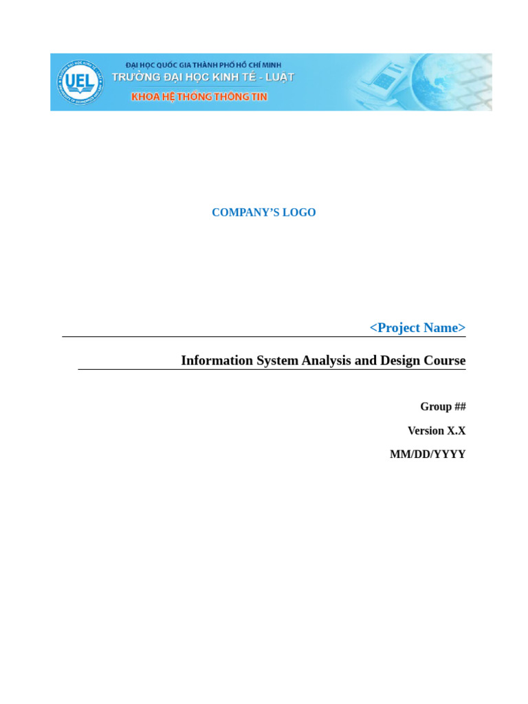 Information System Design Project Overview | PDF | Databases | Computing