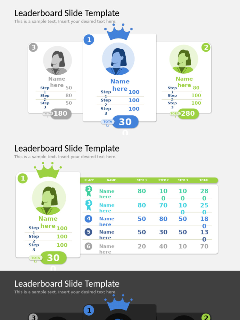 FF0408 01 Leaderboard Slide Template 16x9 1 | PDF