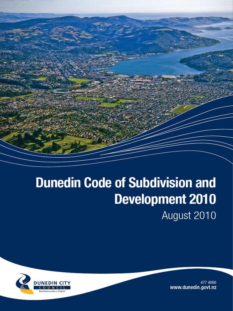 Dunedin Subdivision Development Code 2010 | PDF | Stormwater | Road