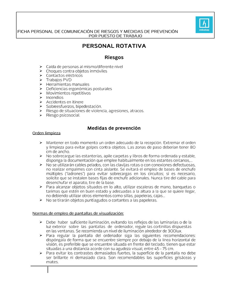80 Ficha Rotativa | PDF