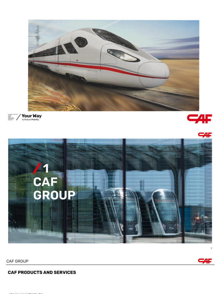 CAF Signalling: Solutions for Rail Safety | PDF | Rail Transport ...