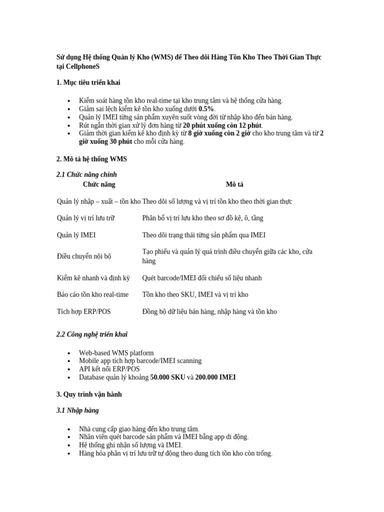 5.4. WMS CellphoneS | PDF