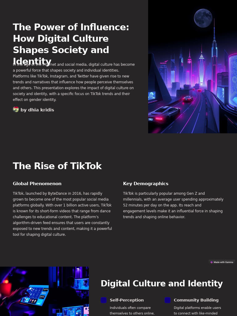 The Power of Influence How Digital Culture Shapes Society and Identity ...