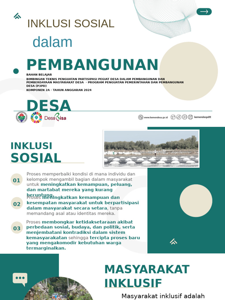 Paparan Inklusi Sosial | PDF