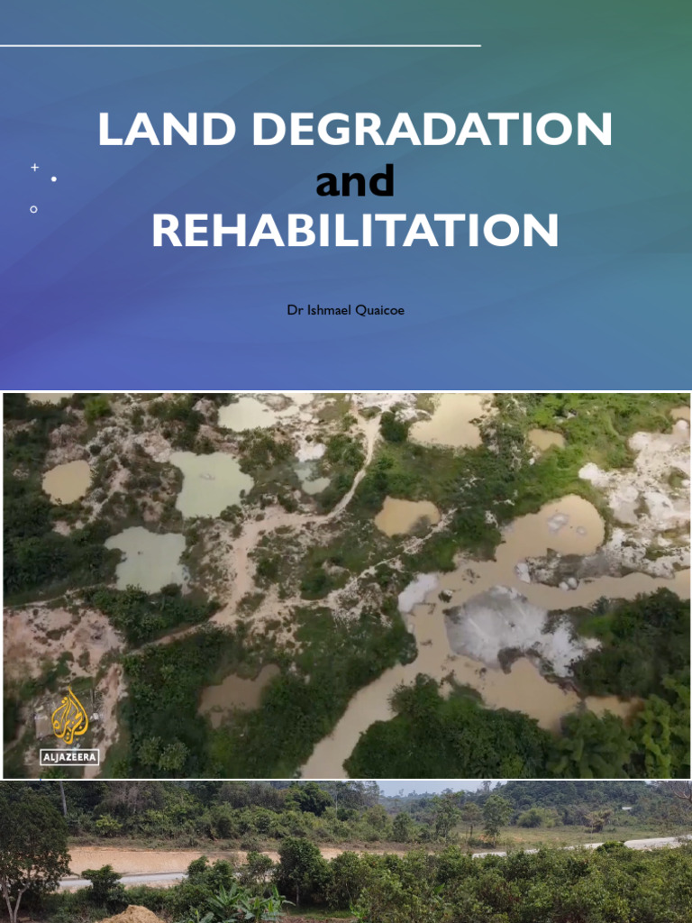 Land Degradation and Rehabilitation Course | PDF | Soil | Environmental ...
