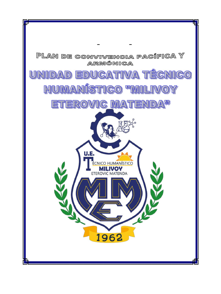Plan de Convivencia Pacífica 2025 | PDF | Violencia | Invalidez