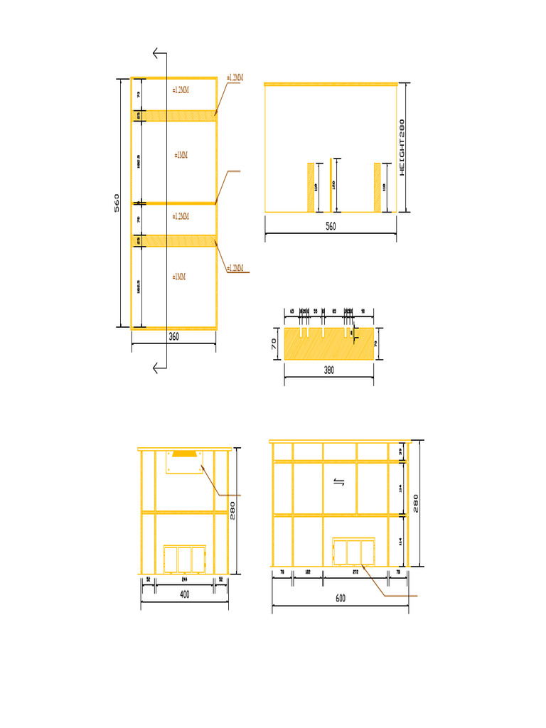 Bin Specifications and Dimensions Guide | PDF