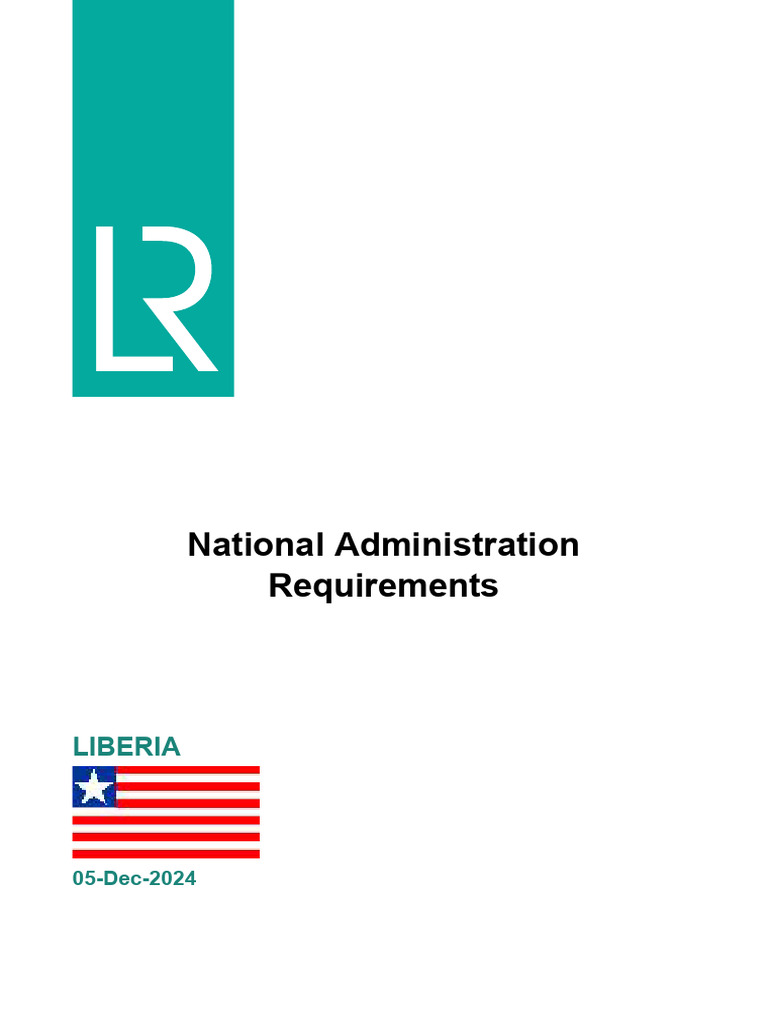 Liberia Flag State Inspection Requirements | PDF | Water Transport ...