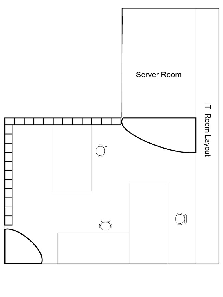 IT Room Lay Out | PDF