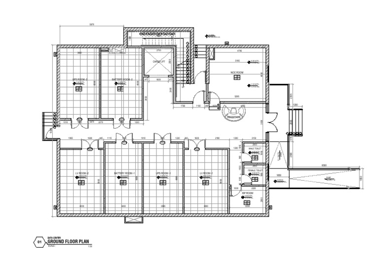 Data Center Ground Floor Plan | PDF