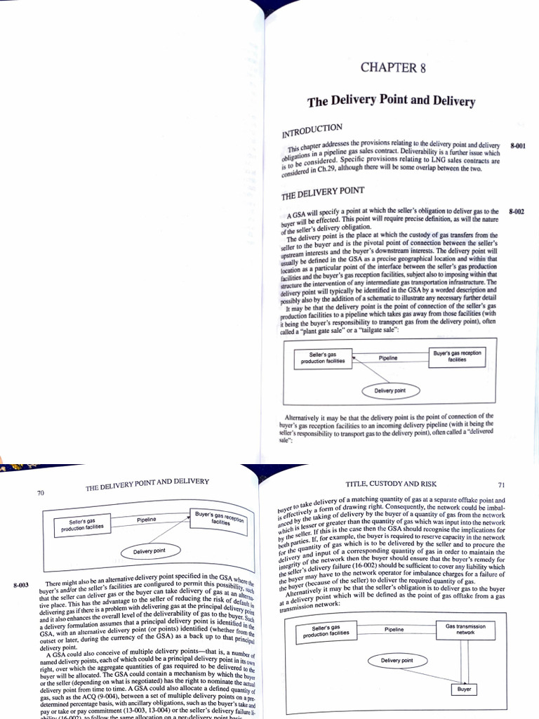 Gas Sales Contracts: Delivery Point Explained | PDF | Procurement ...