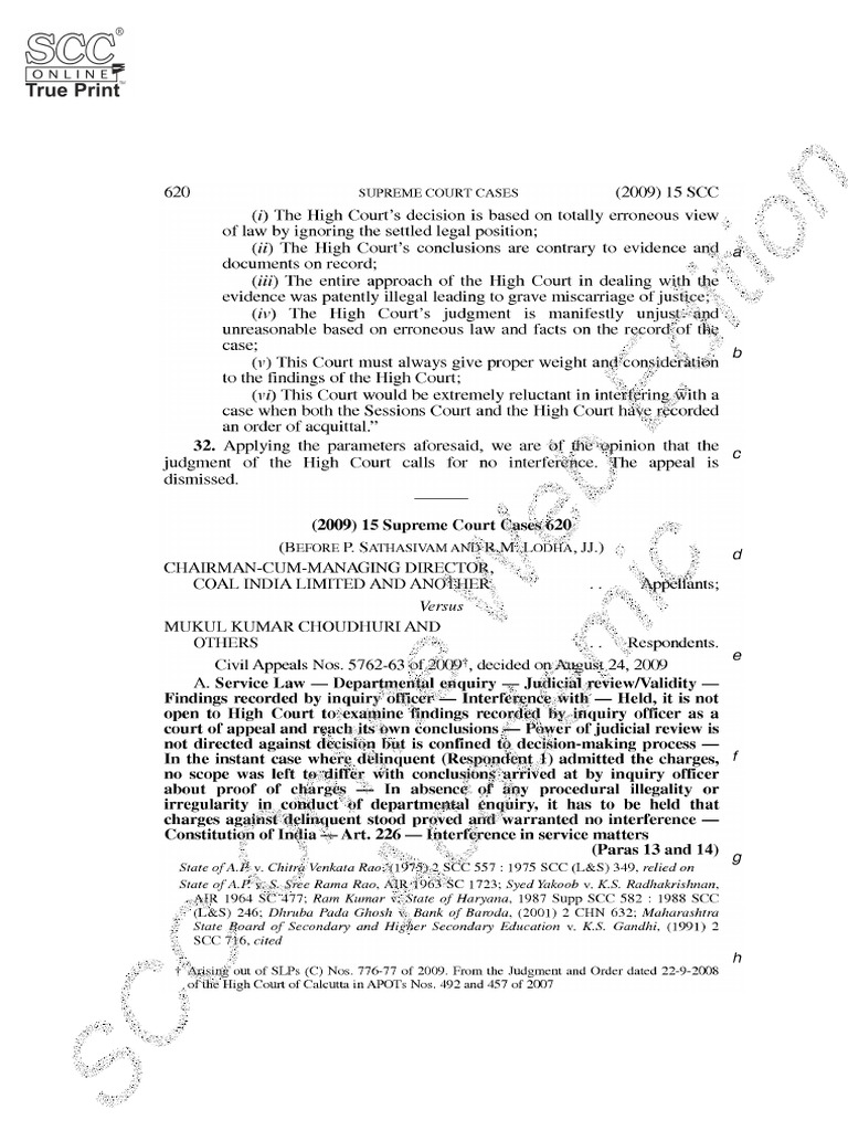 Modak Judgment Summary and Analysis | PDF | Supreme Court Of The United ...