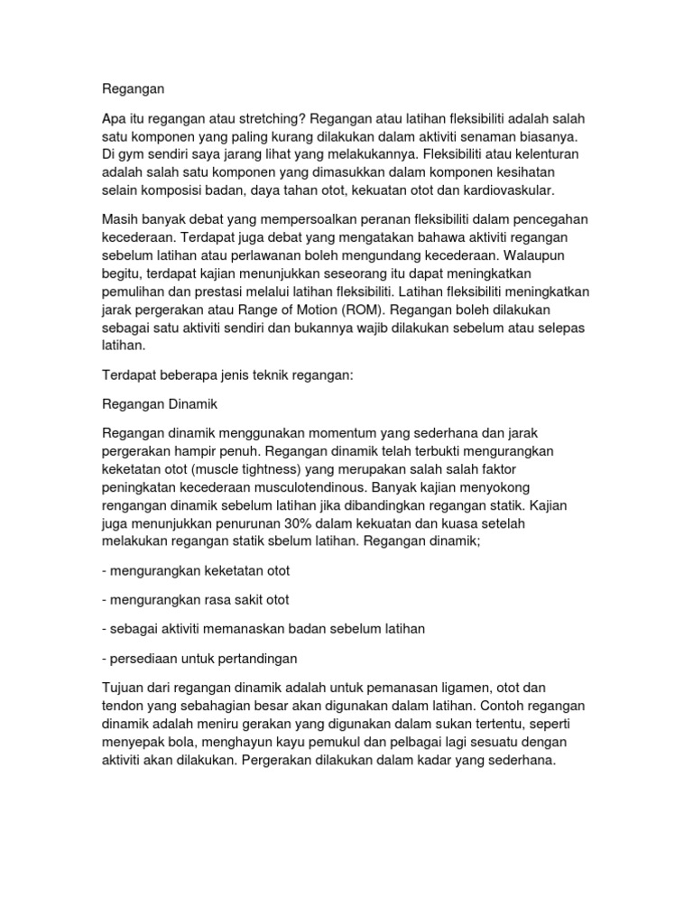 Rujukan Regangan Pdf