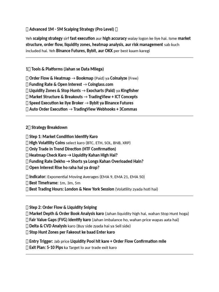 Scalping | PDF | Private Sector | Financial Markets