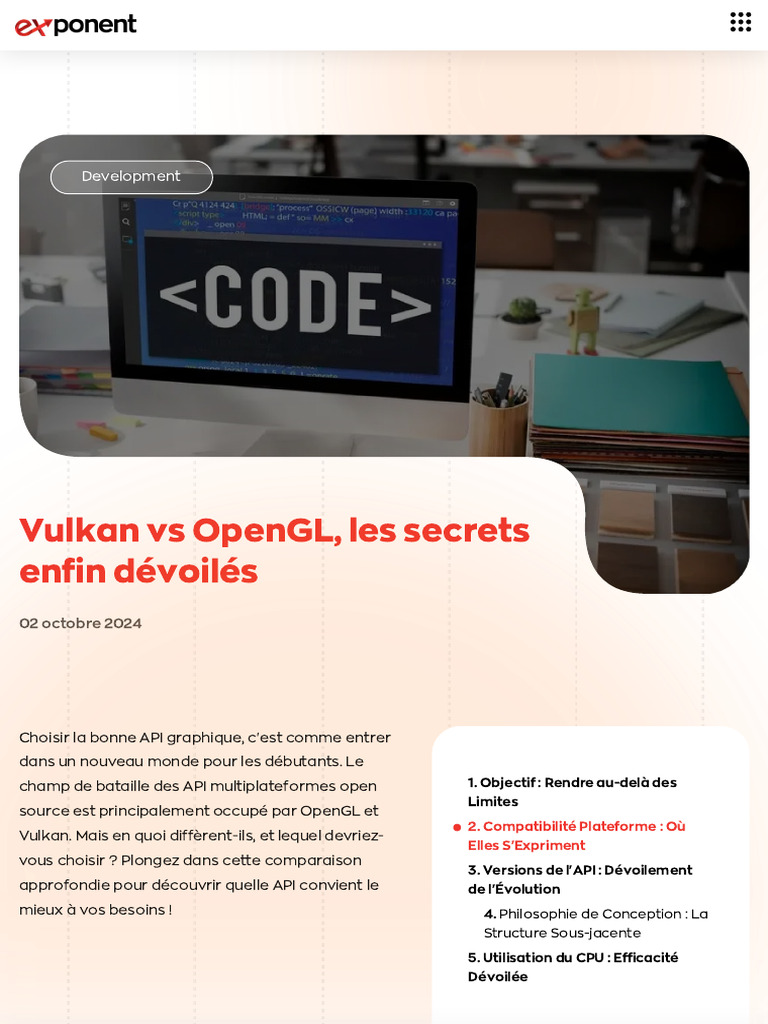 Vulkan vs OpenGL : Guide Comparatif | PDF | Shader | Logiciel système