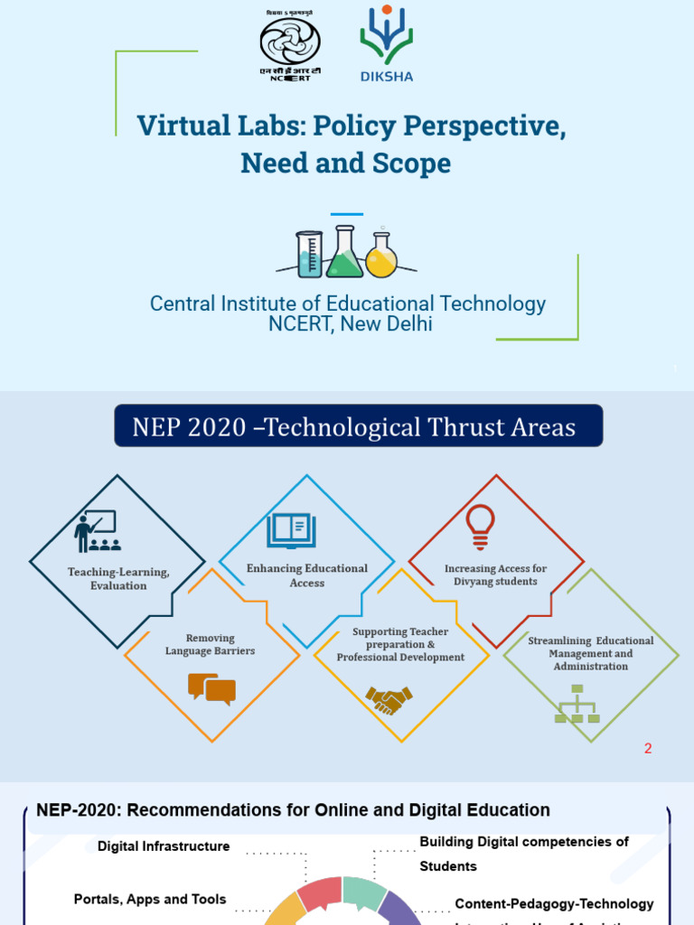 Virtual Labs Policy Perspective Day 1-13th May 2025 | PDF | Educational ...