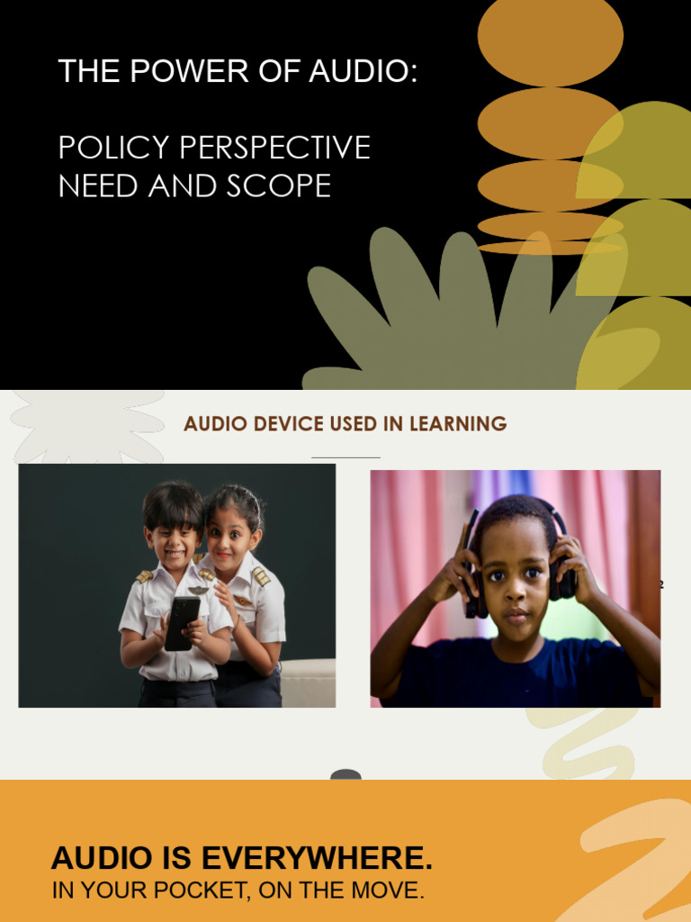 Enhancing Learning Through Audio | PDF | Sound | Learning