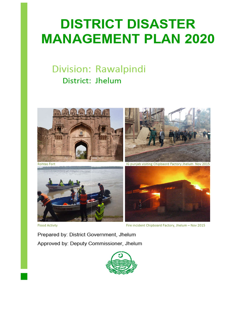 DDMP New - 2020 (Pdma) | PDF | Emergency Management | Risk Management