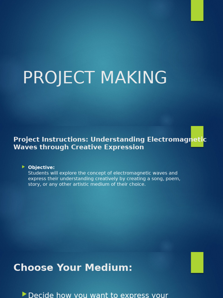 Project Making Day 1 | PDF