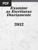 Examine as Escrituras Diariamente