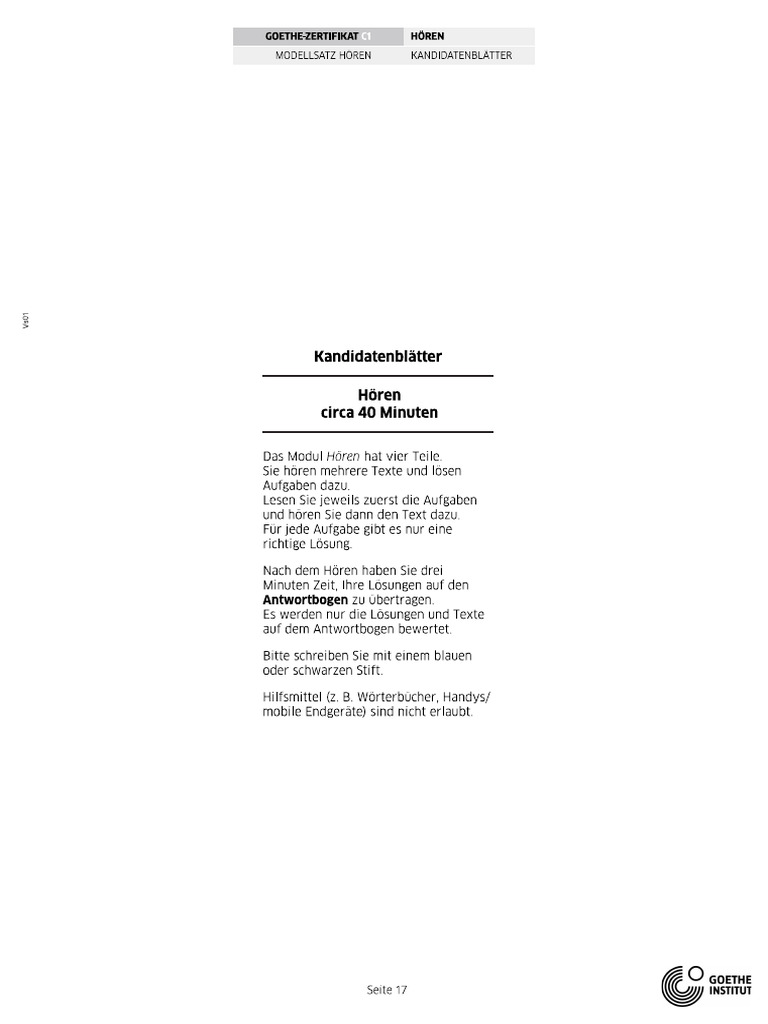 C1 2024 Hören | PDF