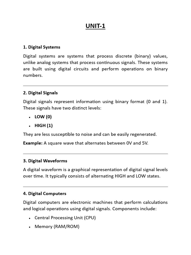 Digital Systems and Logic Design Basics | PDF | Logic Gate | Boolean ...