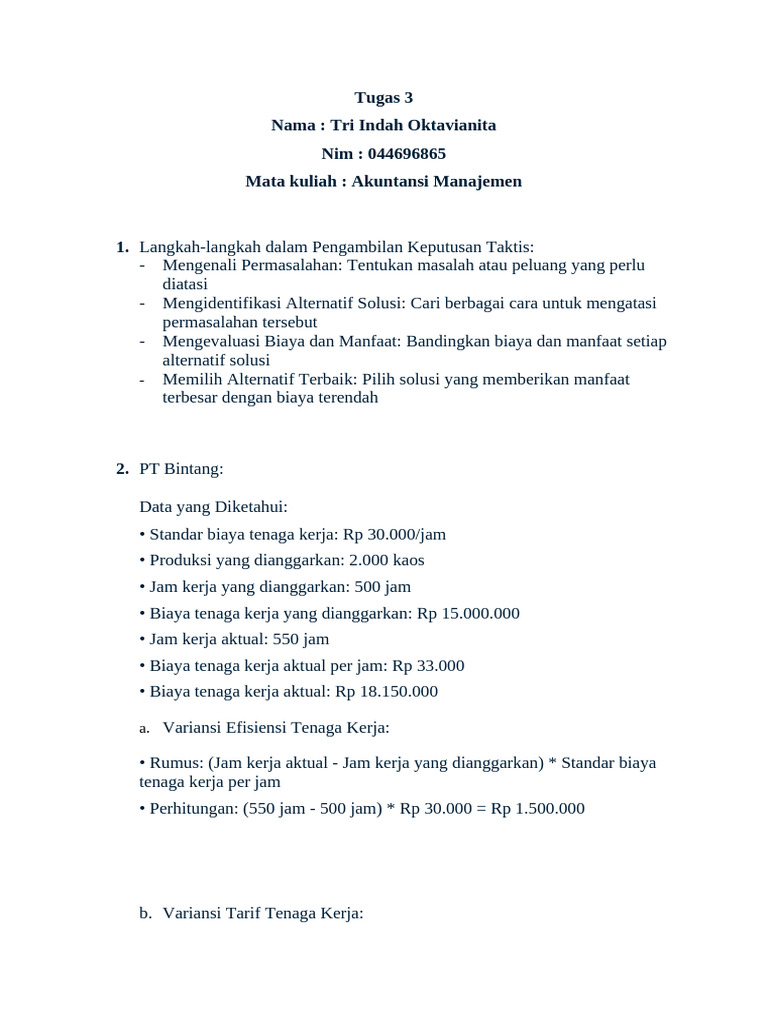 Tri Indah o | PDF