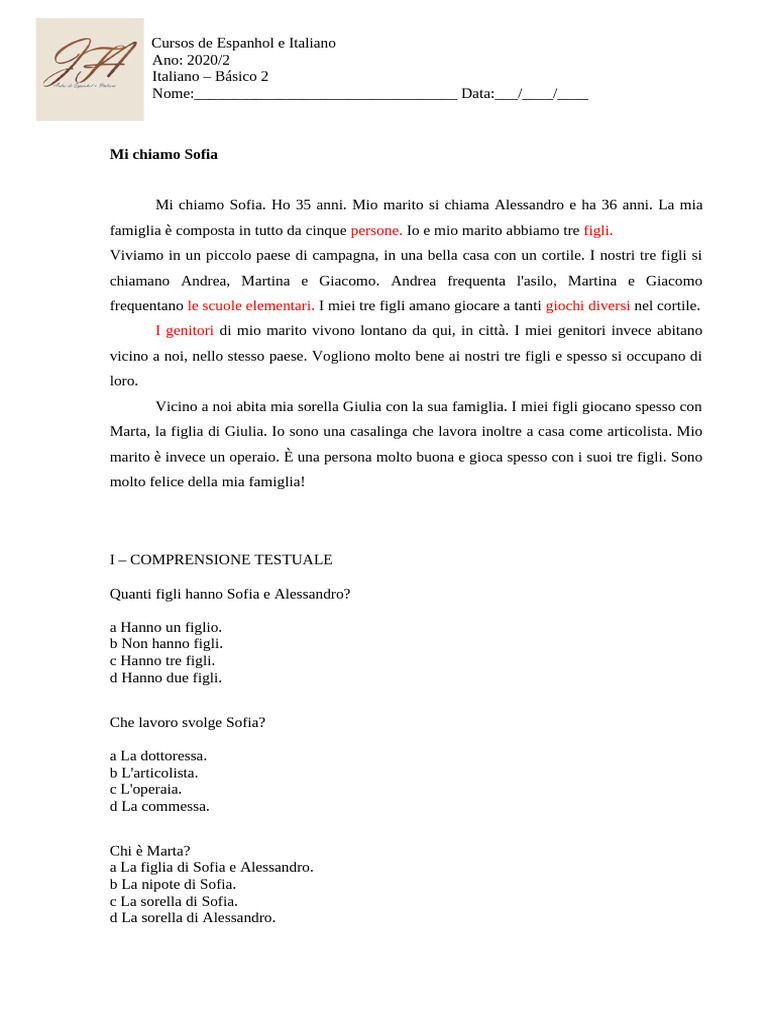 Verifica A1 | PDF