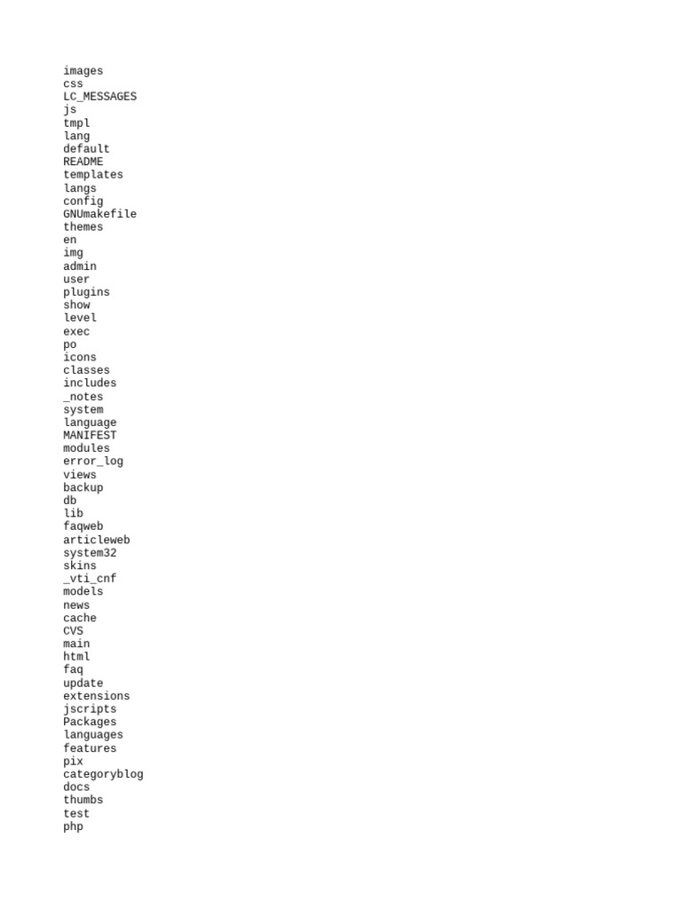 En Dirctories All | PDF | Computing