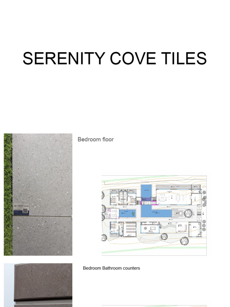 Serenity Cove Tile Options Guide | PDF