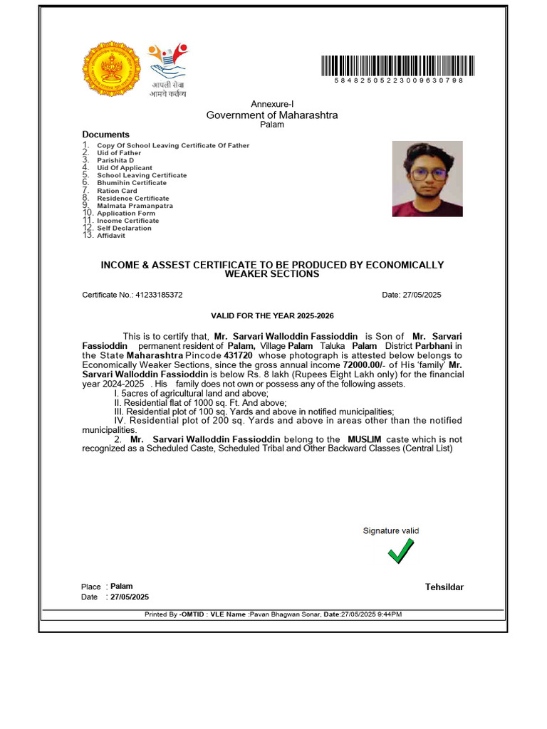 Government of Maharashtra: Documents | PDF