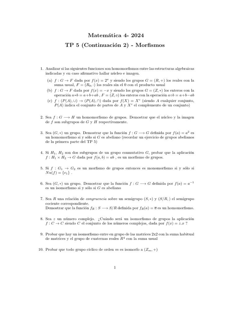 TP 5 Cont 2 | PDF