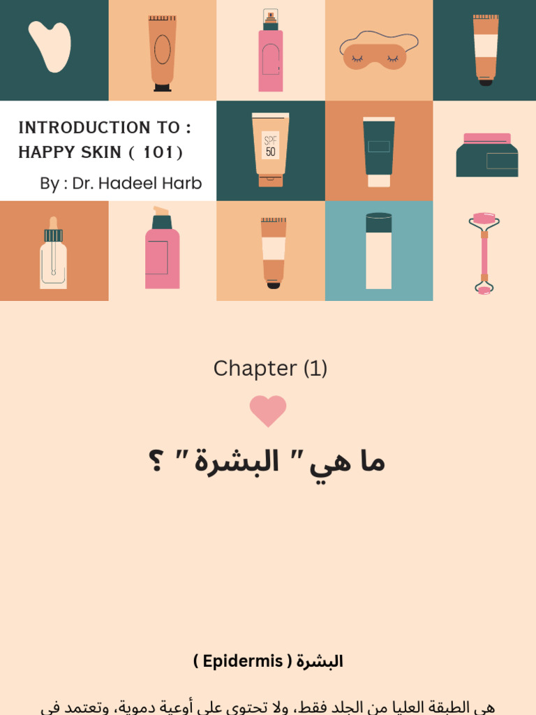 Introduction To Happy Skin (101) by DR - Hadeel Harb - 20250530 ...