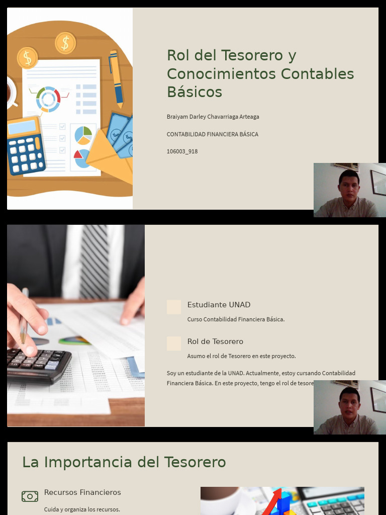 Rol y Funciones del Tesorero | PDF | Contabilidad | Contabilidad financiera