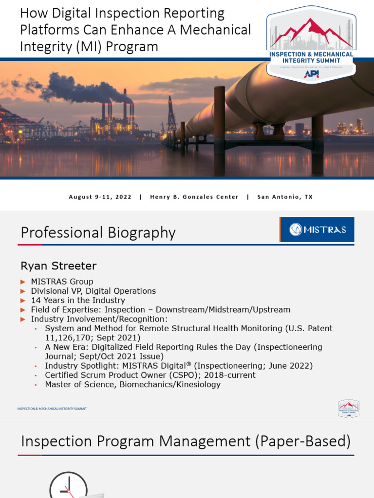 8-10-22 - Wednesday AM - How Digital Inspection Reporting Platforms Can ...