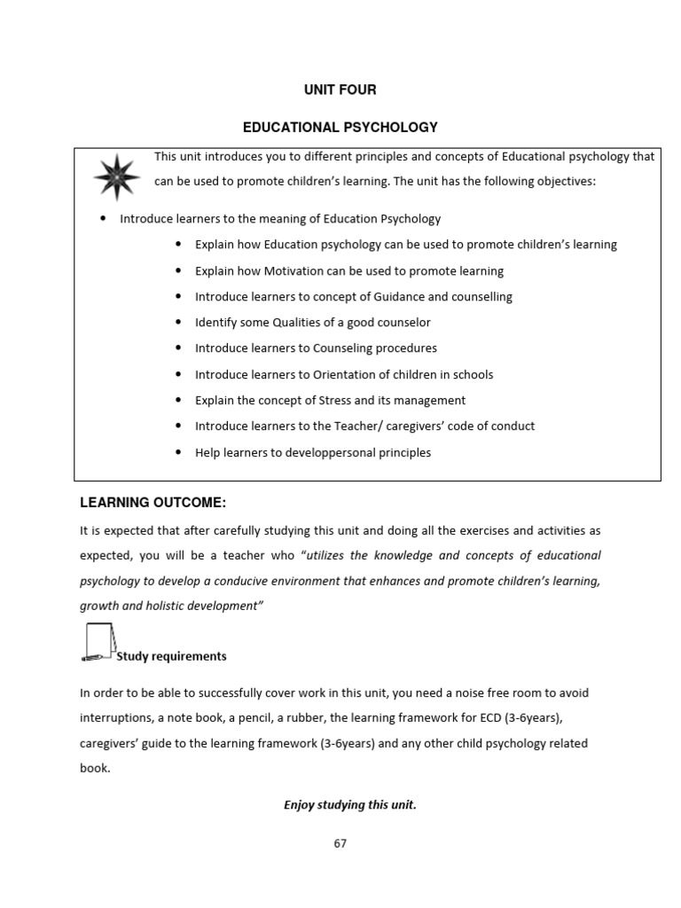 Educational Psychology for Child Learning | PDF | Motivational | Motivation