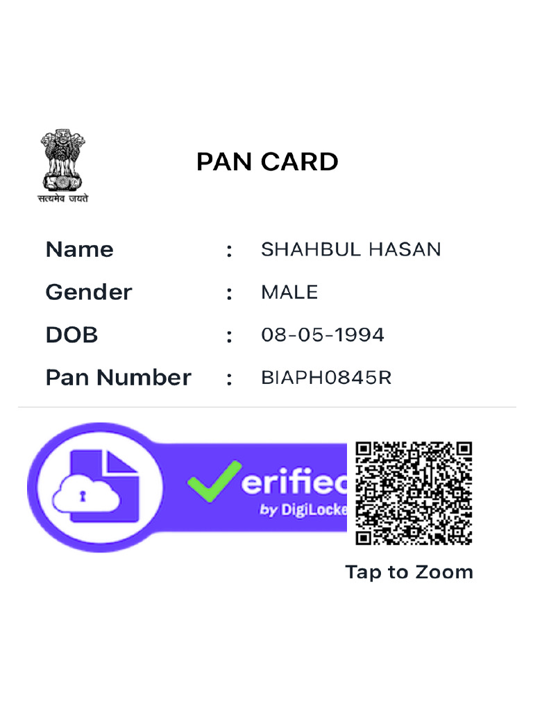 PAN Card | PDF