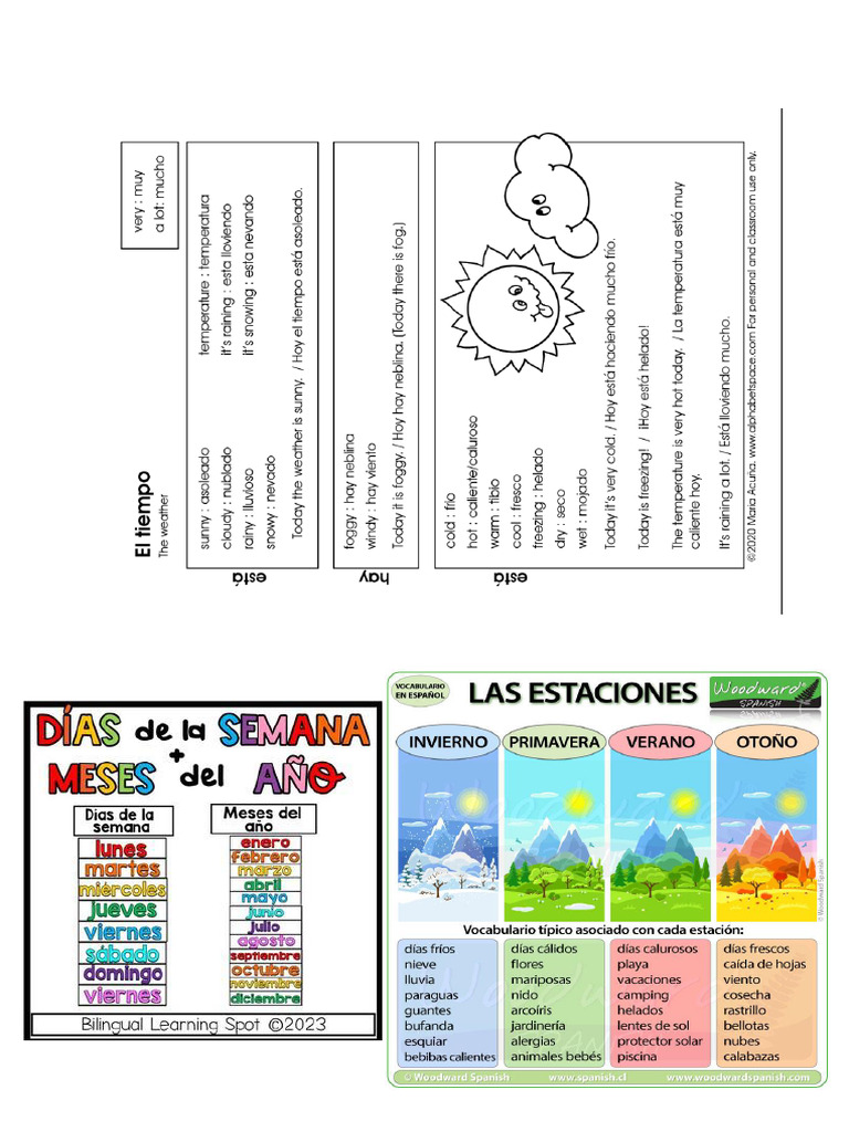 Spanish Worksheets | PDF