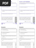 Crack the Code: Factors & Multiples Worksheet | PDF