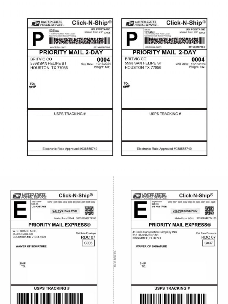 6 Labels | PDF