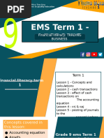 EMS Baseline Assessment GRADE 9 - QP TERM 3 | PDF | Receipt | Financial ...