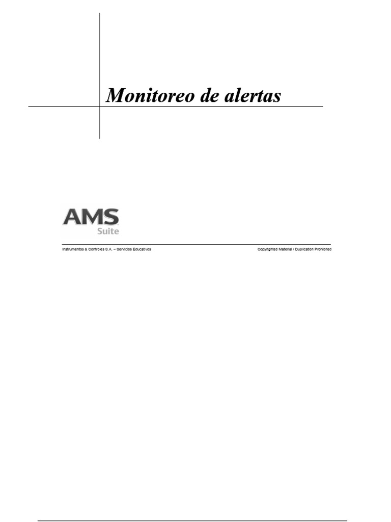 Configuración del Monitor de Alertas AMS | PDF | Ventana (informática ...
