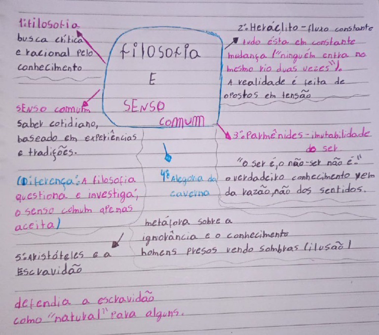 Agatha Marcelle 1°B - Filosofia e Senso Comum | PDF