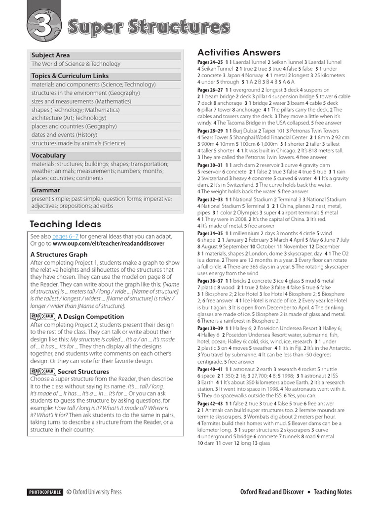 Super Structures Teaching Notes | PDF | Civil Engineering
